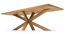 Julia Extendable Oak Dining Table Spider Leg | S10Home