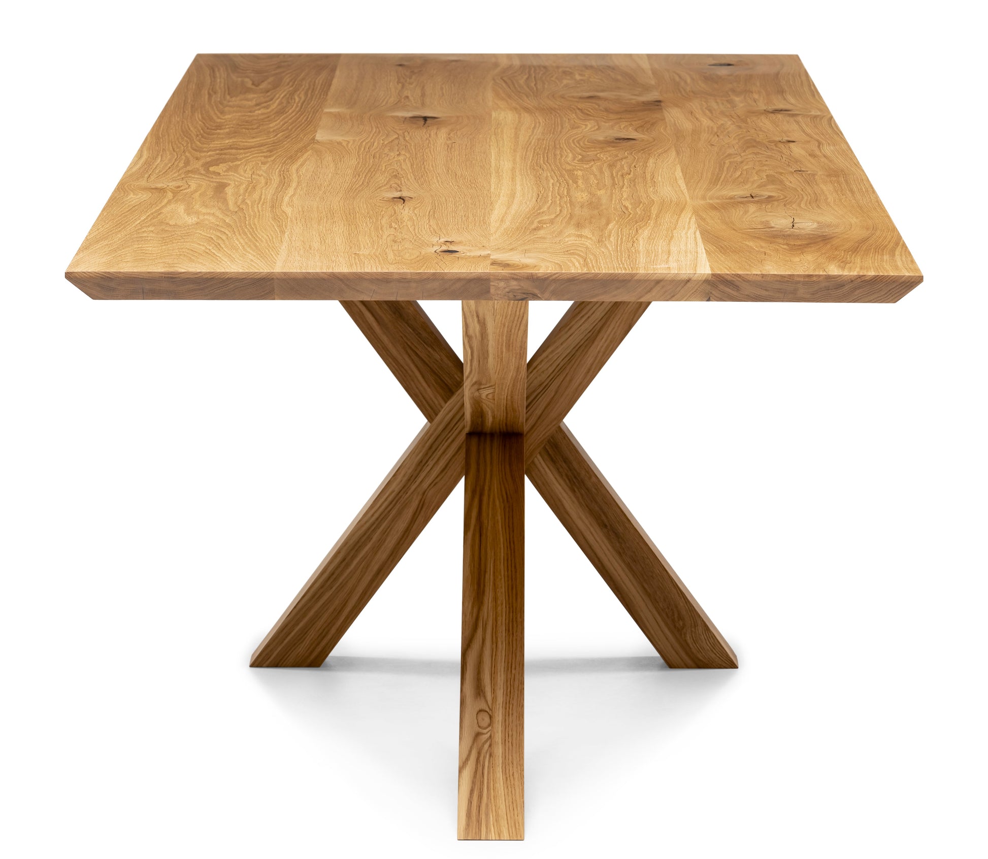 Julia Extendable Oak Dining Table Spider Leg | S10Home