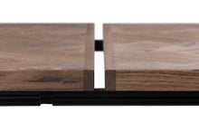 Astrid Extendable Herringbone Dining Table in Chocolate Oak | S10Home