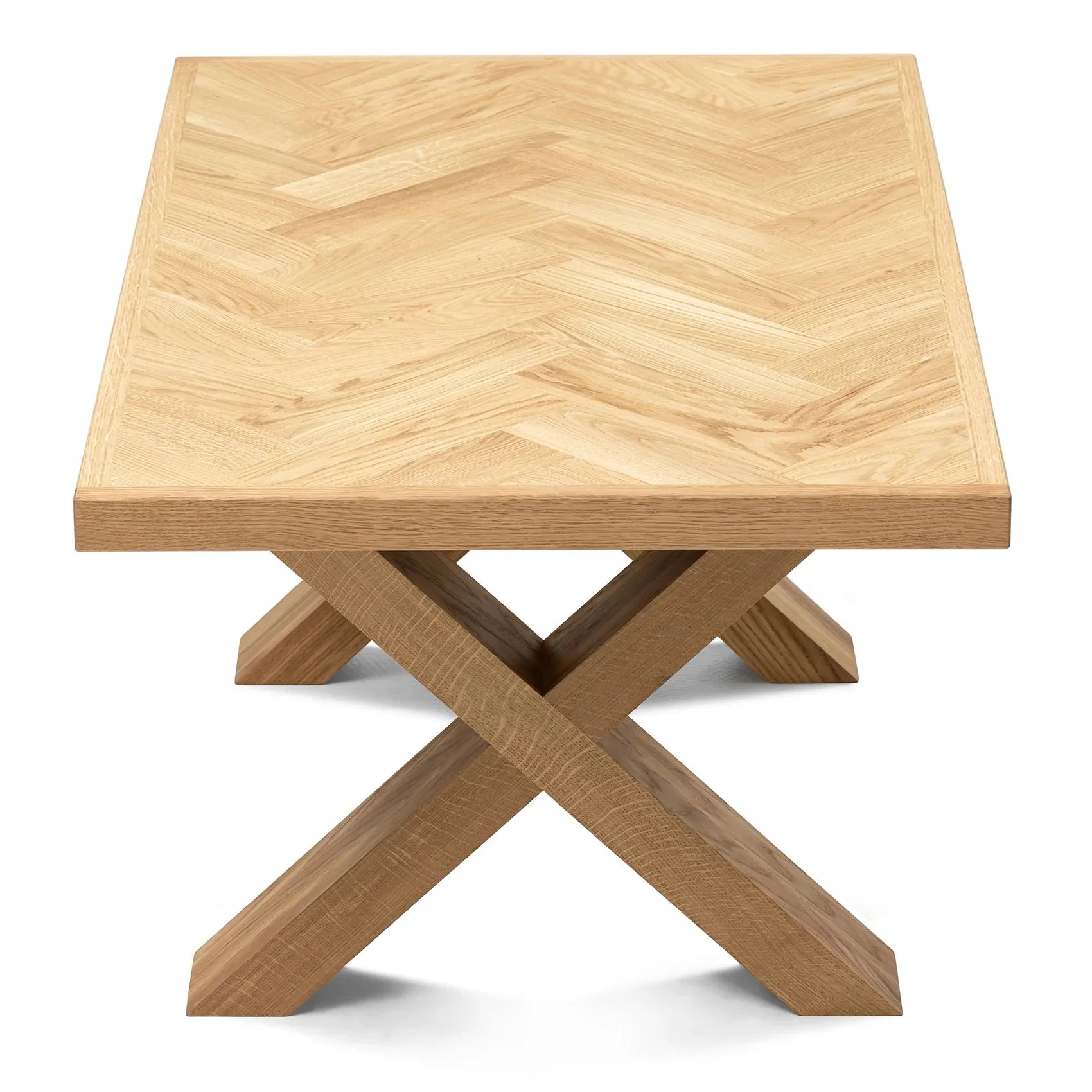 Herringbone Oak Coffee Table | Solid Wood | S10Home