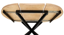 Astrid Extendable Round Herringbone Dining Table |Solid Oak |S10 Home