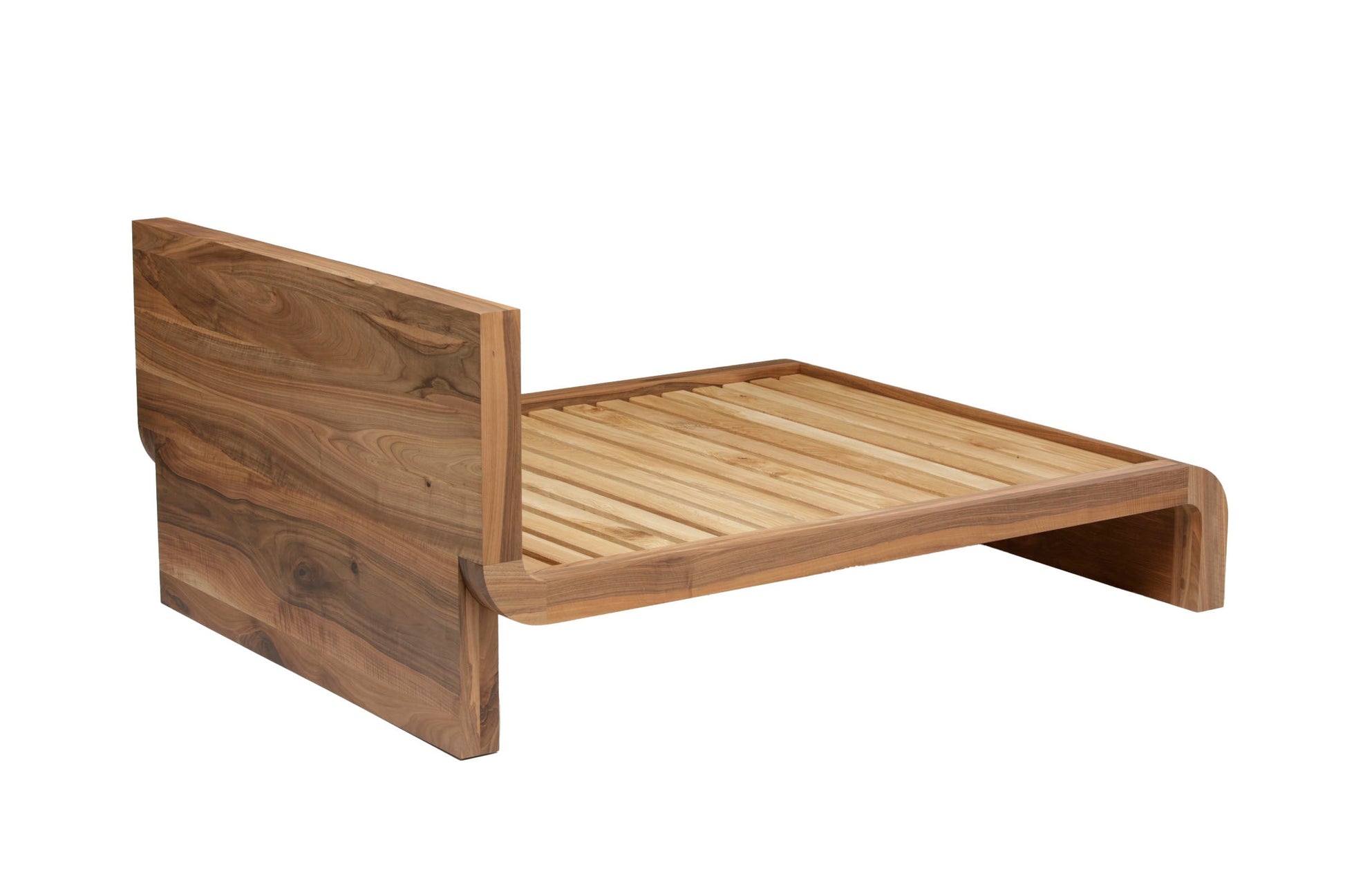 Emma Walnut Wood Bed | S10Home