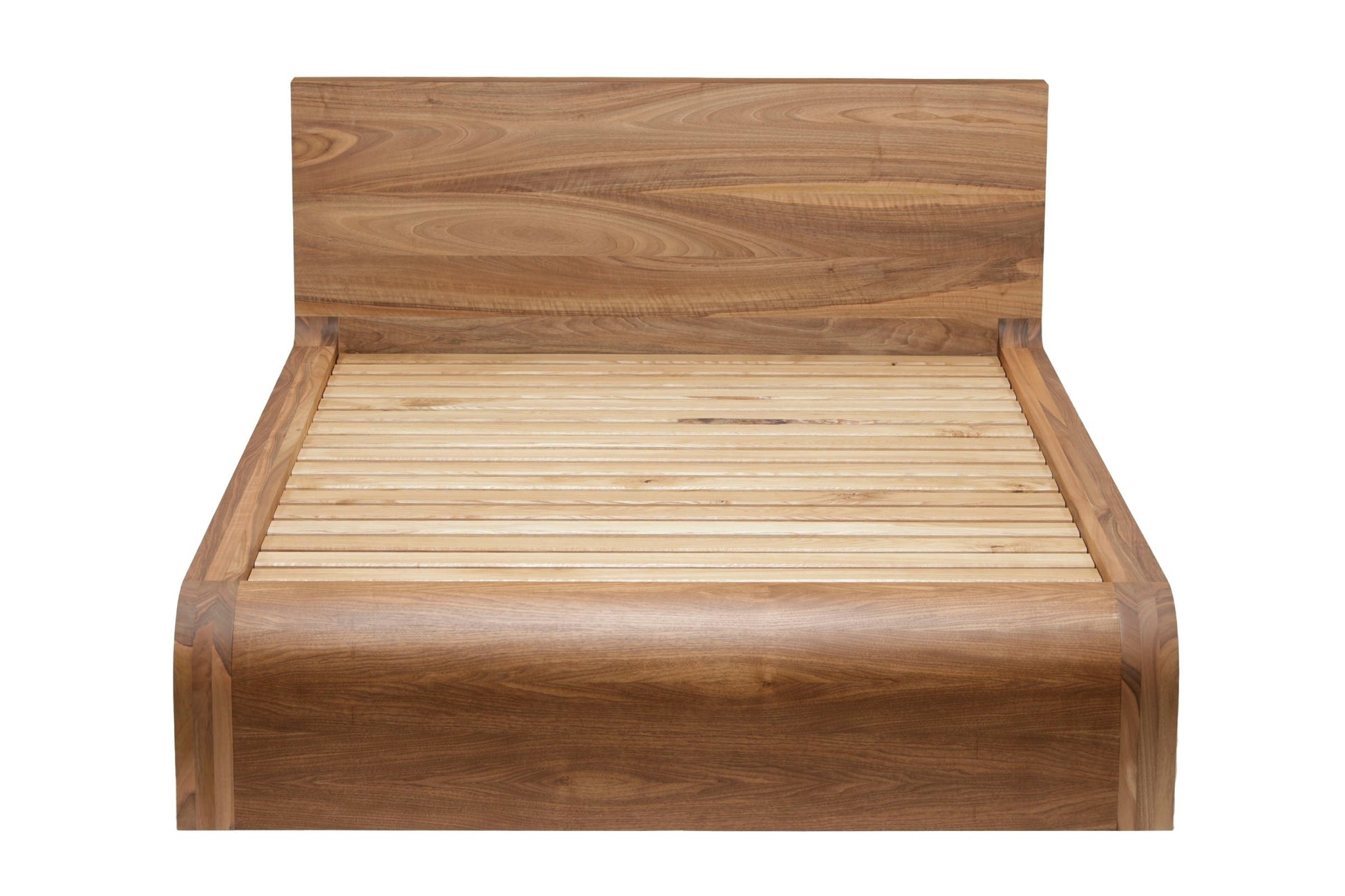 Emma Walnut Wood Bed | S10Home
