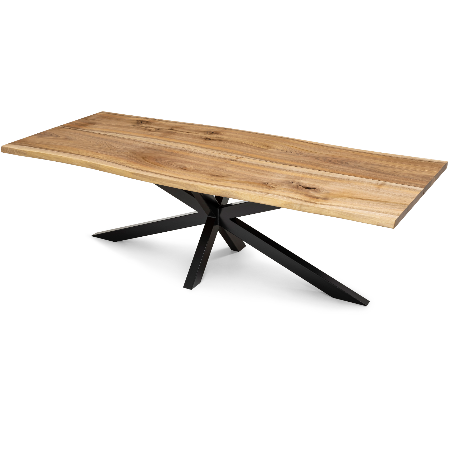 Julia Extendable Walnut Dining Table Spider Leg | S10Home