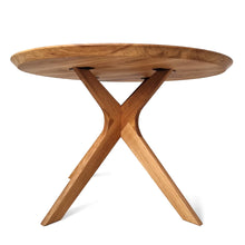 Bibi Extendable Round Dining Table in Solid Oak | S10Home