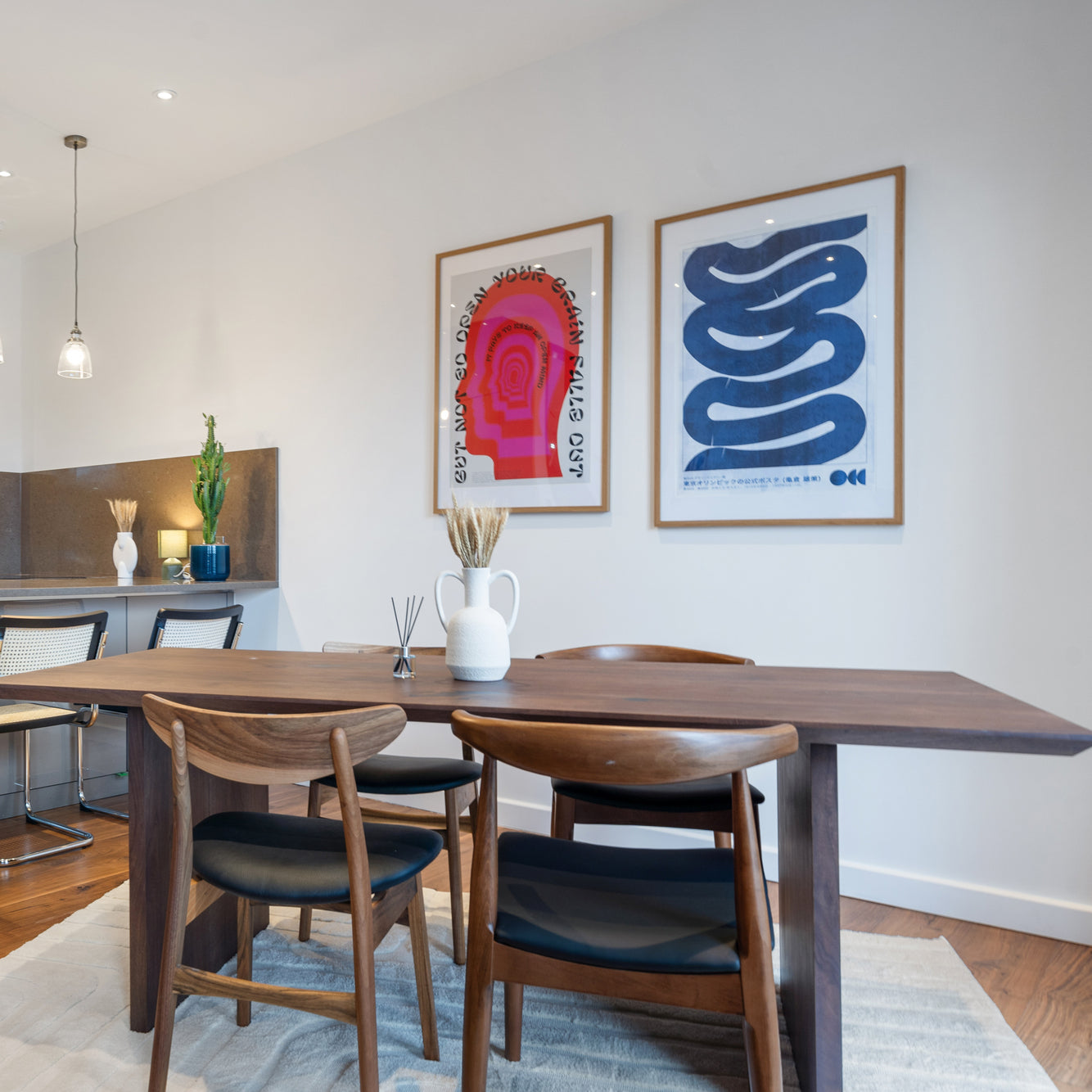 Windsor Extendable Walnut Dining Table | Solid Wood | S10Home