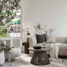 Vivien Round Oak Coffee Table | S10Home