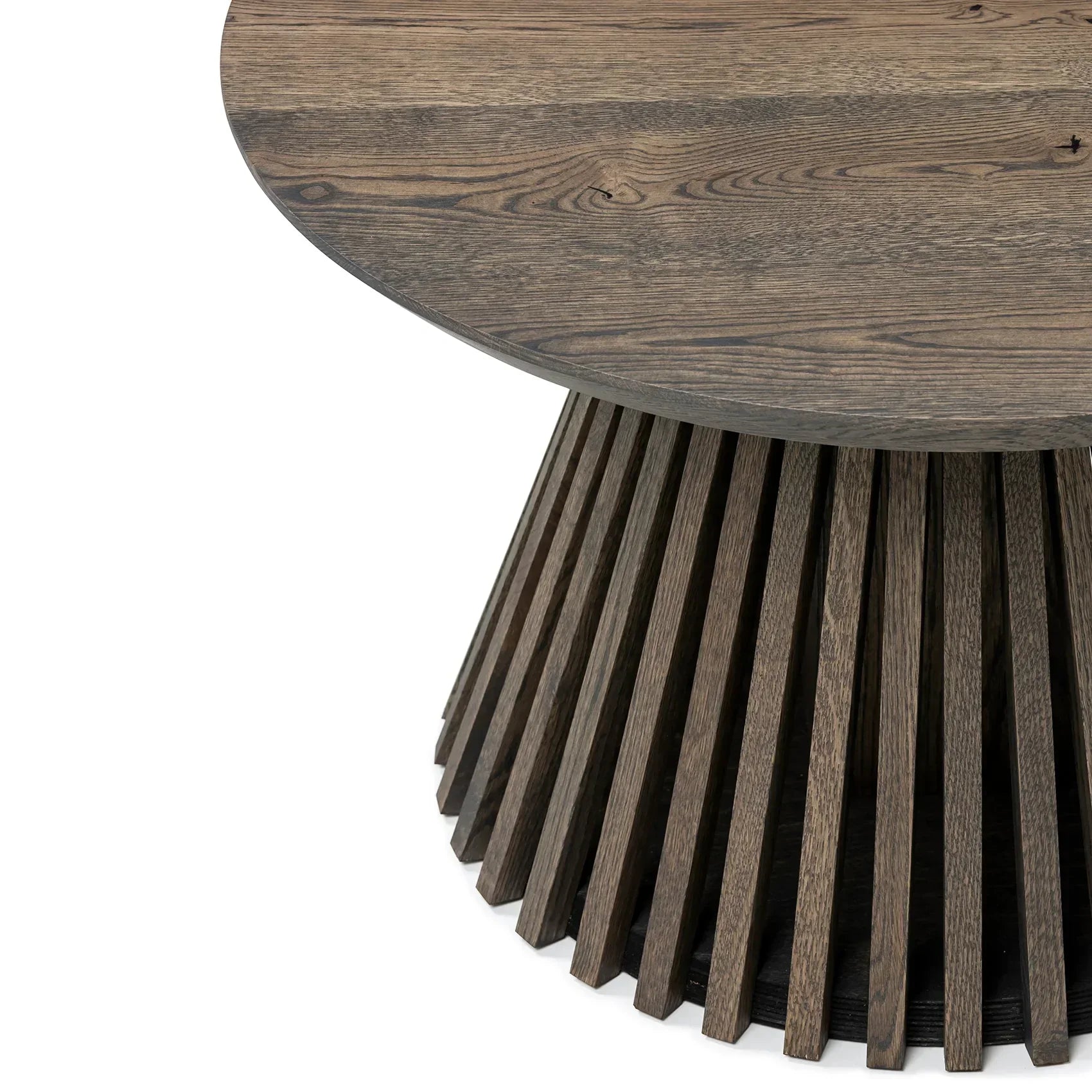 Vivien Round Oak Coffee Table | S10Home
