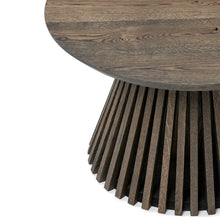 Vivien Round Oak Coffee Table | S10Home