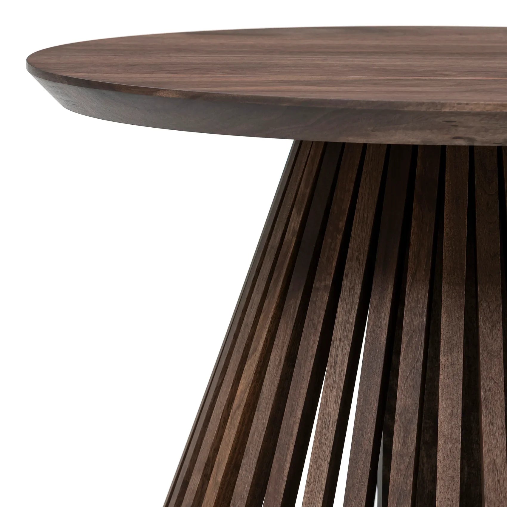 Vivien Round Coffee Table in Chocolate Walnut | S10 home
