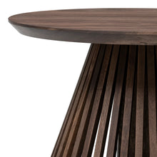 Vivien Round Coffee Table in Chocolate Walnut | S10 home