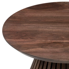 Vivien Round Coffee Table in Chocolate Walnut | S10 home