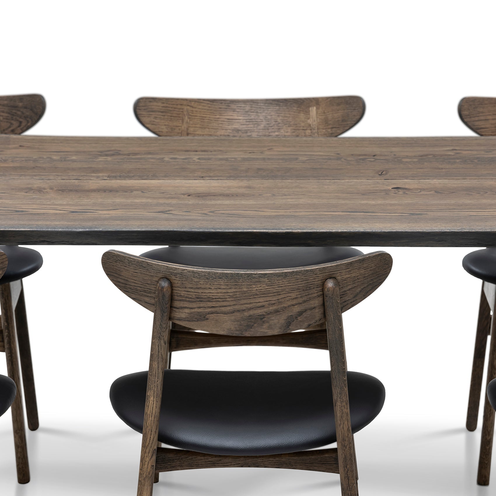 Eva Extending Dining Table in Charcoal Oak | S10Home
