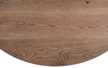 Beatrice Extendable Round Dining Table in Chocolate Oak | S10Home