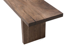 Walnut Bench Chocolate 2-6 Seater