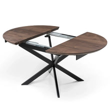 Beatrice Extendable Dark Walnut Dining Table | S10Home