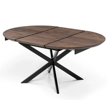 Beatrice Extendable Dark Walnut Dining Table | S10Home