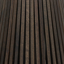 Vivien Round Extendable Dining Table in Charcoal Oak | S10Home