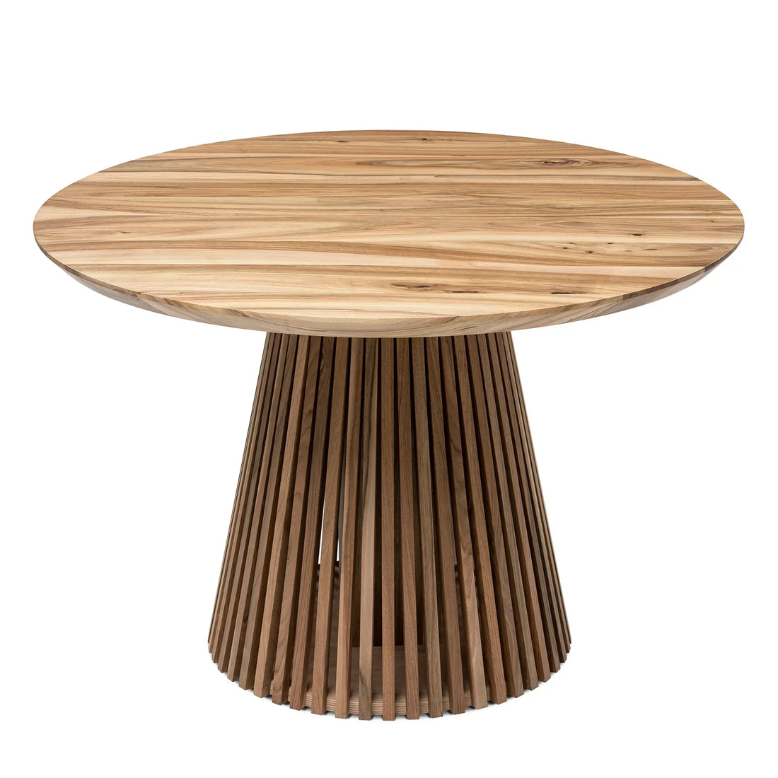 Vivien Extendable Round Walnut Dining Table | S10Home