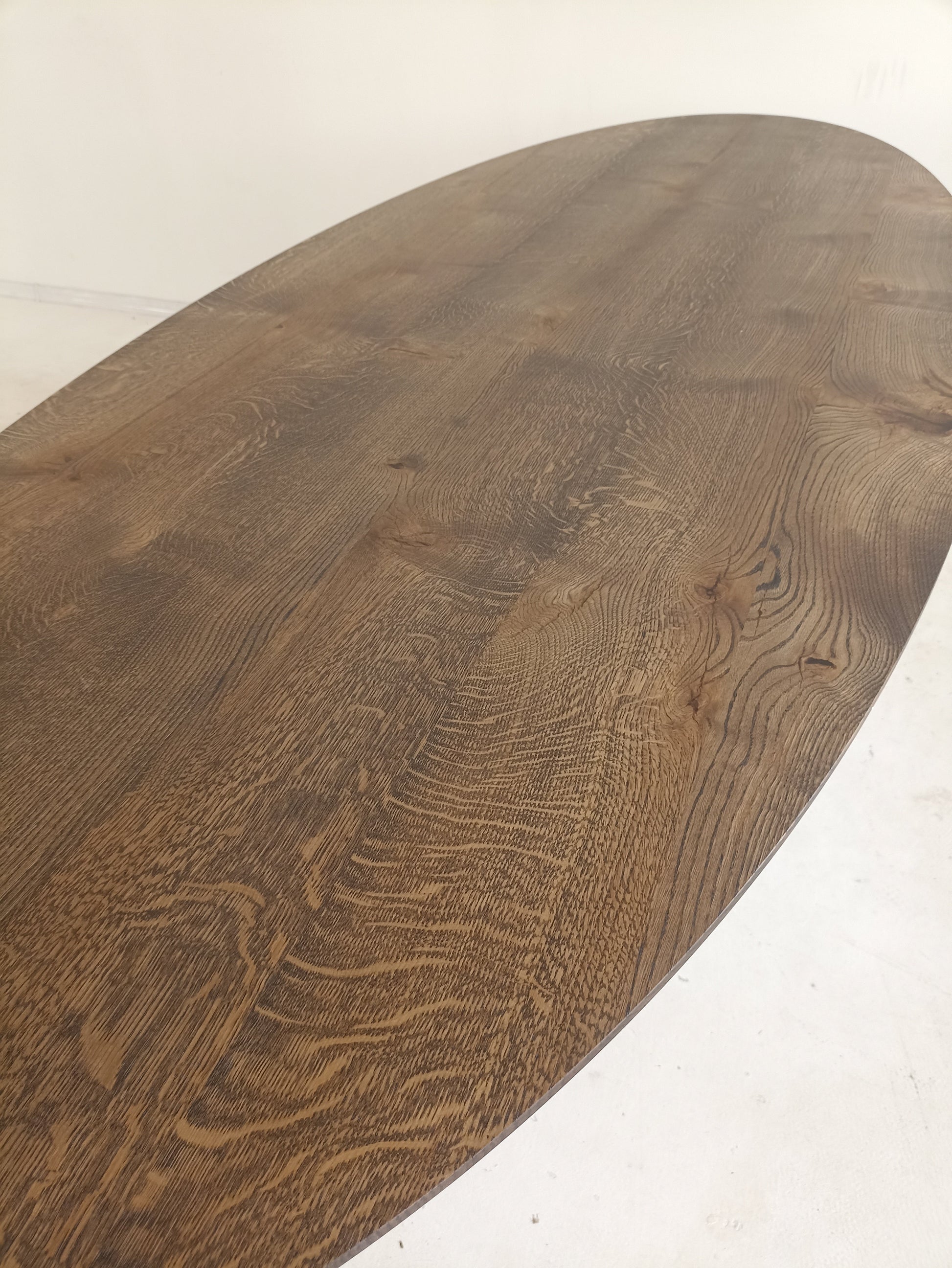 Oval Oak Dining Table | Solid Wood | S10Home