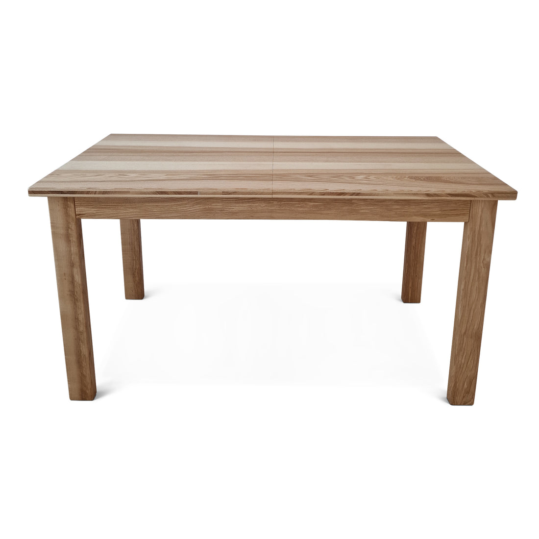 Chralotte Extendable Oak Dining Table - Self-storing leaf
