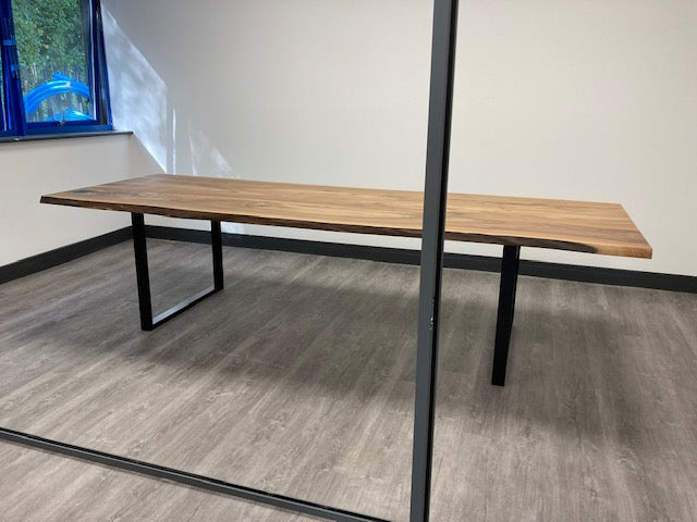 Natural Walnut Office Table | Solid wood | S10Home