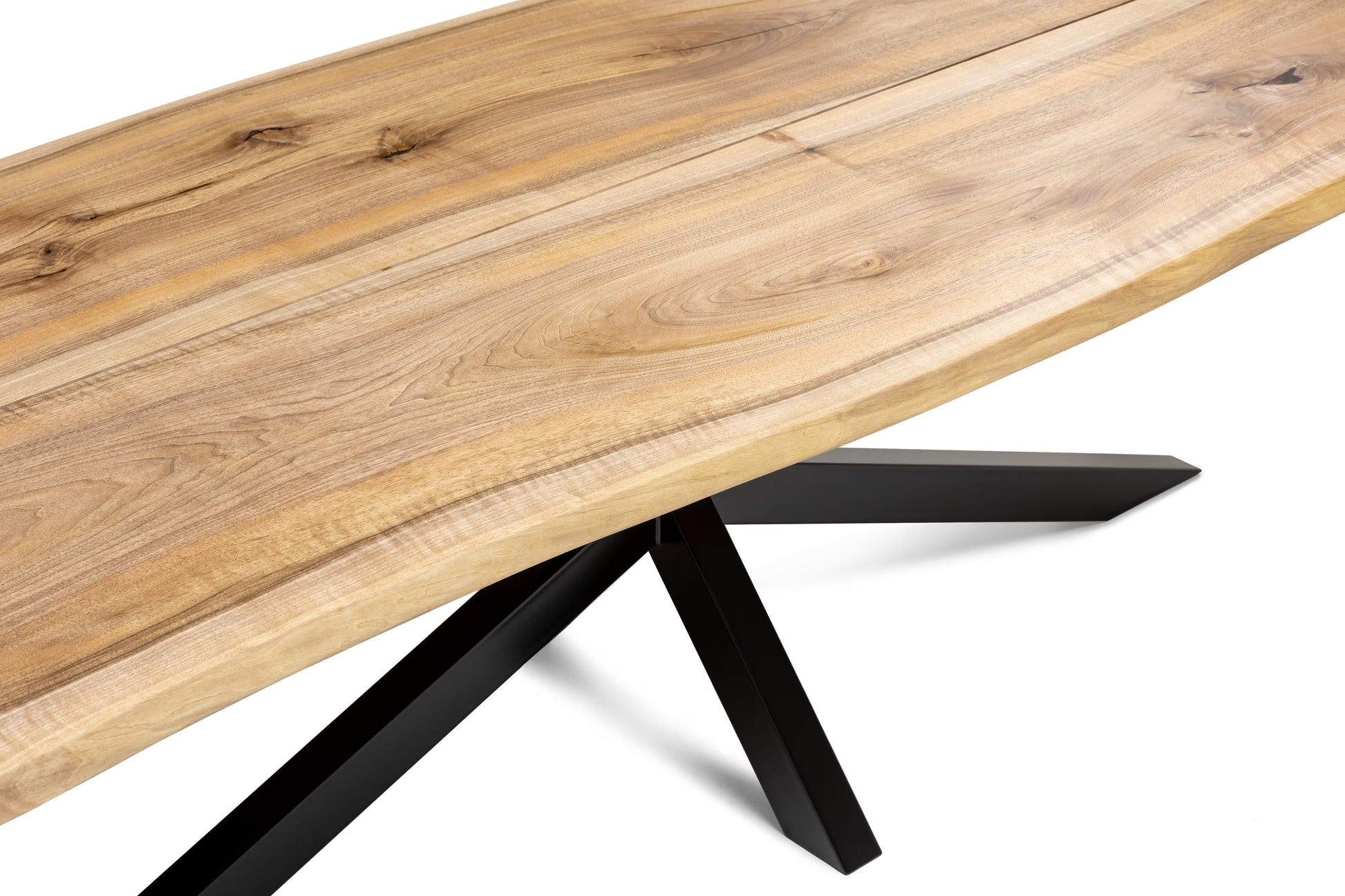 Julia Extendable Walnut Dining Table Spider Leg | S10Home