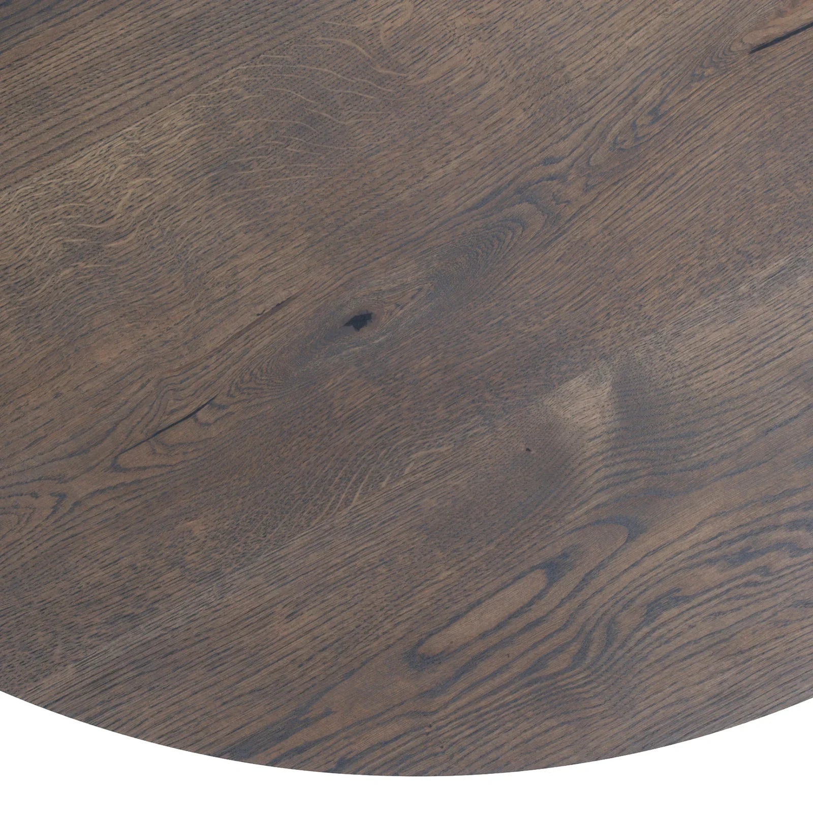 Vivien Round Extendable Dining Table in Charcoal Oak | S10Home