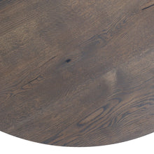 Vivien Round Extendable Dining Table in Charcoal Oak | S10Home
