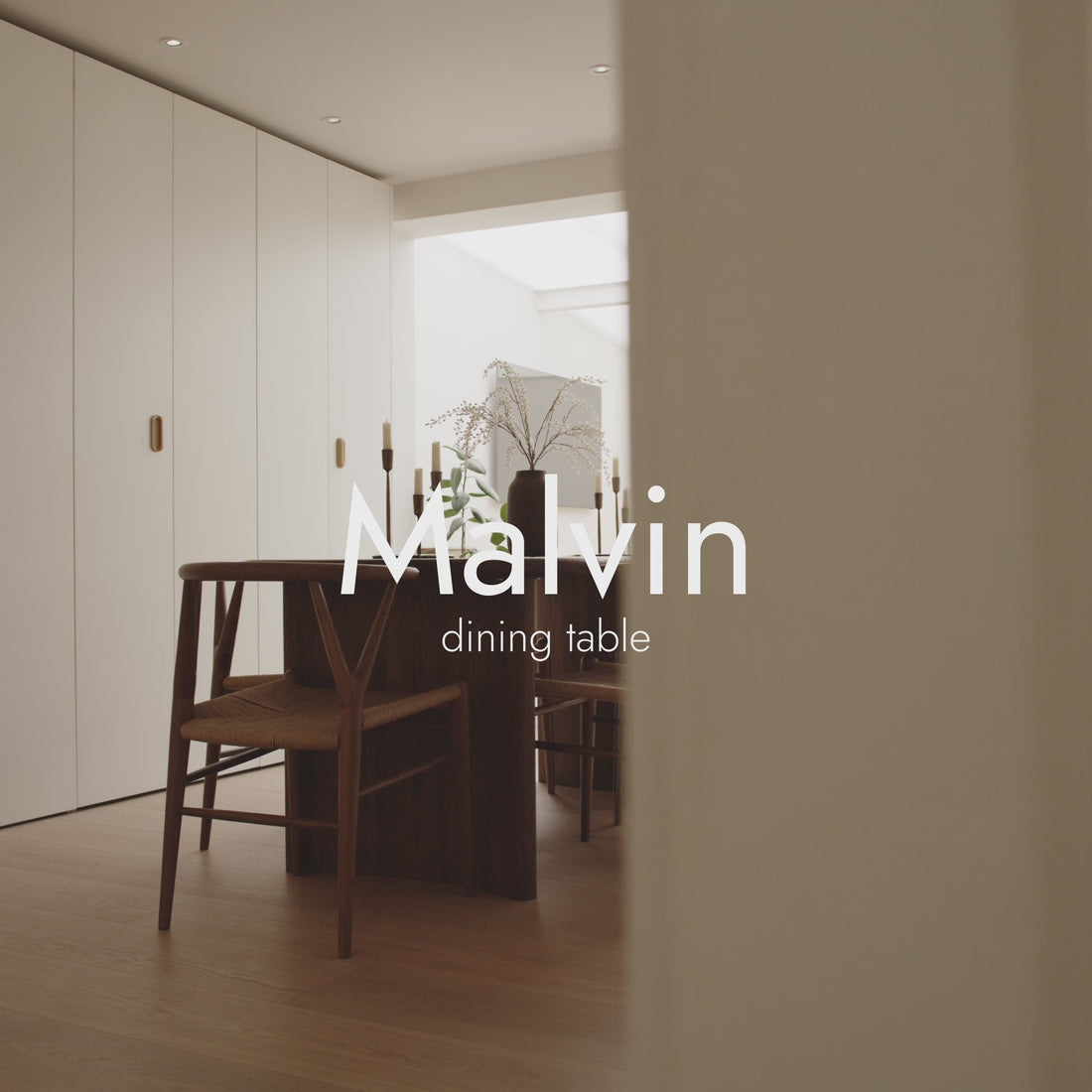 Malvin Chocolate Oak Dining Table